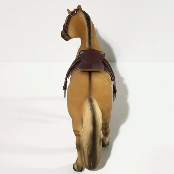 Retired Breyer #482 Horse Traditional Model Henry Norwegian Fjord With Saddle - Picture 4 of 8